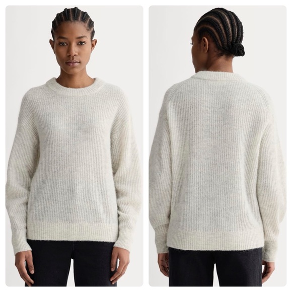 Everlane Sweaters - Everlane The Cacoon Crew In Alpaca